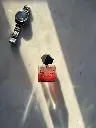 a Glimpse of cold fire